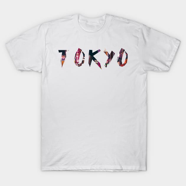 Sci Fi Tokyo City T-Shirt by FRD ArtDesign